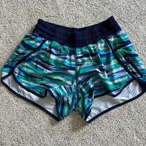 lululemon shorts - multi colored